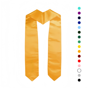 अनुकूलित डिजाइन सादे सबलिमिनेशन सैटन स्नातक सैश लंबाई 60" - Product Image 2