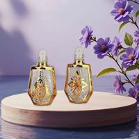 Flacon de parfum de voyage rechargeable en verre vide avec atomiseur pour échantillons de parfum