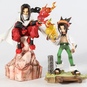 Figura de Anime de 17-21cm, figura de rey Chamán, Yoh Asakura Hao Asakura, modelo de PVC, figurita de colección de Anime, juguetes de muñecas - Product Image 4