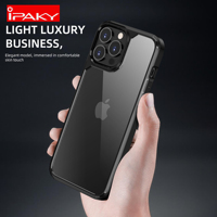 Original IPAKY Anti-chute Robuste Défenseur Protecteur TPU + PC Étui pour Téléphone Portable et Sac Pour iPhone 13 Mini 13 Pro Max Étui de Téléphone