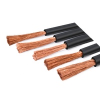 Gummiummanteltes Schweißkabel Schweißmaschinenkabel Doppelt Isoliertes Flexibles Kupferkabel 25mm2 35mm2 50mm2 70mm2 120mm2 Blankes Kupfer