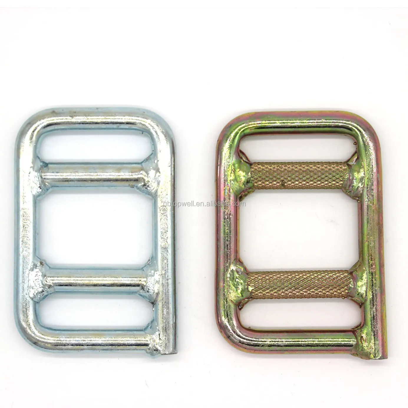 50mm 5000kg Solid Brass Double Bar Buckle Girth Buckle One Way Buckle