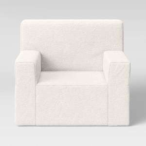 Canapé crème pour enfants Canapé multicolore pour enfants <span class=keywords><strong>Fauteuil</strong></span> en mousse Sherpa souple pour garçons et filles - Product Image 1