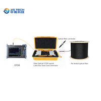 ZGTECH Jaune Vente directe usine 500m 1km 2km Fibre SM G657A1 avec éliminateur de zone morte Boîtier de câble de lancement OTDR FTTH