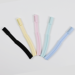 أدوات مستحضرات التجميل ماكينة حلاقة آمنة وحادة مزيل للحواجب وحلاقة الوجه للعناية بالجمال - Product Image 1