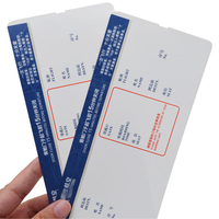 Billets d'embarquement jetables thermiques en gros pour compagnies aériennes – Personnalisation de billets d'embarquement pour voyages