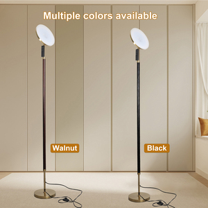 Lámpara de Pie LED de Madera Sólida de 30W, Alto Brillo, Control Remoto, Temperatura de Color Ajustable, Regulable sin Escalonamientos, CRI 90 - Product Image 2