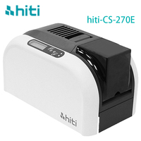 Imprimante de cartes PVC intelligente HiTi CS270e (inclut les fonctions d'encodage RFID et de bande magnétique ; impression de cartes plastiques recto simple)