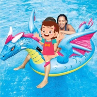 Tapis flottant gonflable Intex 57563 imprimé animal, dragon gonflable à monter
