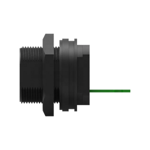 Prise murale industrielle RJ45 8 broches femelle, contact en cuivre, boîtier ABS, étanche IP67, type à souder, verrouillage frontal - Product Image 3