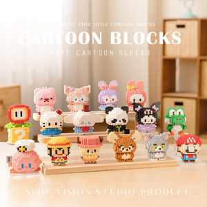 Figuras <span class=keywords><strong>de</strong></span> Dibujos Animados Compatibles con <span class=keywords><strong>Lego</strong></span>, Caja Sorpresa, Bloques <span class=keywords><strong>de</strong></span> Construcción <span class=keywords><strong>de</strong></span> Micropartículas DIY, Regalos Educativos para Niños, Venta al Por Mayor - Product Image 4