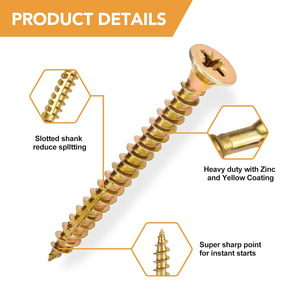 Tapping Screws 825pcs Set Carbon Steel Countersunk Head Phillips Wood Screws Imperial Size - Product Image 3