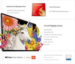 2026 <span class=keywords><strong>Lenovo</strong></span> XiaoXin Pro แท็บเล็ต13 13นิ้ว Ai PC Snapdragon 8S Gen 4 CPU 3.5K หน้าจอ10200mAh WiFi 7 Android 16 OS Pad PC - Product Image 6