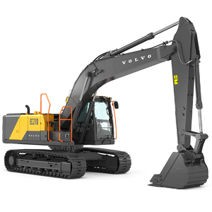 VOLVO 90% 새로운 EC210 중고 굴삭기 21 톤 EC 210 EC210BLC 21 T 21 톤 초침 유압 크롤러 굴착기 - Product Image 1