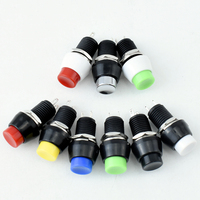 Interrupteur à bouton poussoir rond de 10 mm à verrouillage DS-450