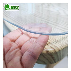 <span class=keywords><strong>Nappe</strong></span> transparente en PVC Boligao 3 mm, antistatique, imperméable, résistante à l'huile et à la chaleur, sans lavage, pour table basse - Product Image 4