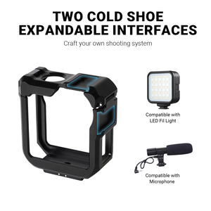 Marco Protector de Aleación de Aluminio Mejorado para <span class=keywords><strong>GoPro</strong></span> <span class=keywords><strong>Max</strong></span>, Carcasa Protectora de Esqueleto Duradera Directo de Fábrica - Product Image 2