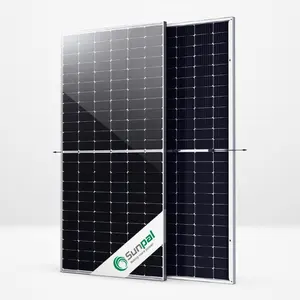 60伏太阳能电池板Tier1 144电池双面太阳能电池板400 450 500 600 W Wp瓦2m x 1m出售