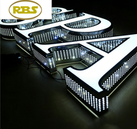 Lettre Offre Spéciale éclairée à l'avant et au bord en gros et au détail lettre de lettrage extérieure de couleur de taille personnalisée led