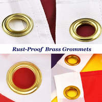 Drapeau Gahumi 3x5 Pieds Personnalisé Impression Double Face Promotion Publicitaire 100% Polyester