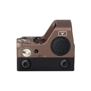 1x17x24 सामरिक धातु जलरोधक मिनी रिफ्लेक्स लाल डॉट दृष्टि हिज ऑप्टिक 12 चमक स्कोप मैट ब्लैक - Product Image 4