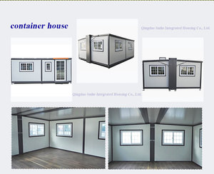 <span class=keywords><strong>Casa</strong></span> Contenedor <span class=keywords><strong>Prefabricada</strong></span> Modular Expandible de Doble Ala y Techo Plano, Moderna y Personalizada, para Viviendas y Edificios de Oficinas - Product Image 2