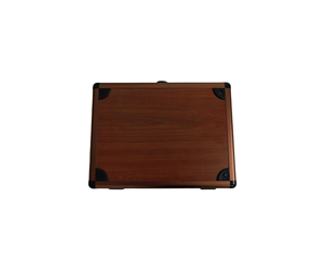 Étui pour <span class=keywords><strong>raquette</strong></span> <span class=keywords><strong>de</strong></span> <span class=keywords><strong>ping</strong></span>-<span class=keywords><strong>pong</strong></span> en aluminium rembourré avec panneau en bois grainé - Contient 1 <span class=keywords><strong>raquette</strong></span> <span class=keywords><strong>de</strong></span> tennis <span class=keywords><strong>de</strong></span> table et 3 balles - Product Image 4