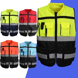 <span class=keywords><strong>Gilet</strong></span> <span class=keywords><strong>de</strong></span> sécurité à fermeture éclair haute visibilité avec bandes réfléchissantes, <span class=keywords><strong>gilet</strong></span> <span class=keywords><strong>de</strong></span> moto, <span class=keywords><strong>gilet</strong></span> <span class=keywords><strong>de</strong></span> <span class=keywords><strong>travail</strong></span>, jaune, noir, rouge, bleu, <span class=keywords><strong>orange</strong></span> - Product Image 1