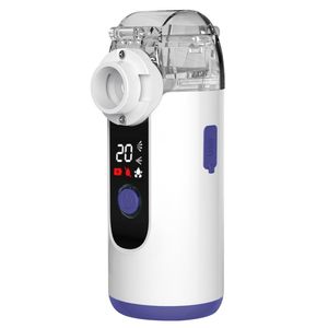 Mới tốt nhất xách tay máy phun sương lưới nebulizador y tế Ống hít yên tĩnh Pin hoạt động máy phun sương với kỹ thuật số cho người lớn và trẻ em - Product Image 1