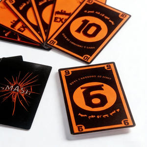 Jeu de <span class=keywords><strong>poker</strong></span> multijoueur, cartes à jouer en papier recyclable et durable, bilingue arabe-anglais - Product Image 6