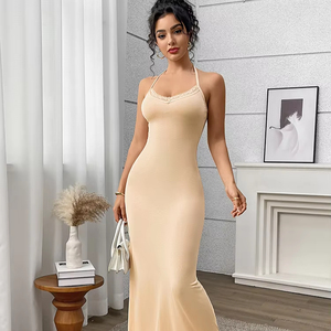 slim fit dress slacks MIDORI METALLIC BANDAGE DRESS