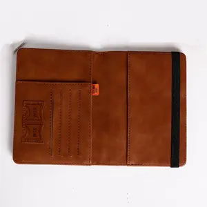 Funda de pasaporte de cuero PU para viaje, porta tarjetas, logotipo personalizado, sublimación, rfid