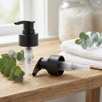 Pompe à mousse 28 mm 28/410 Gauche/Droite, Pompe à lotion en plastique PP anti-déversement, Distributeur cosmétique, Marque OEM Modèle E301