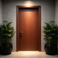 Porte intérieure moderne avec finition WPC et cadre enveloppé, insonorisée, pour chambre à coucher, villa, appartement, projets de décoration intérieure