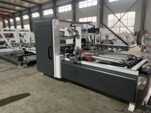 Automatic Stitching Gluing Machine <b>Folder</b> Gluer for Corrugated Cardboard <b>Box</b> Making with After-Sales Technical Support - Product Image 4