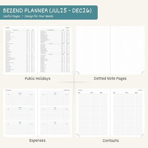 Top bán cá nhân sang trọng 2027 2026 PU da tùy chỉnh năm mới A4 A5 A6 Tây Ban Nha điều hành công việc Nhật Ký chương trình nghị sự Tiếng Anh - Product Image 4