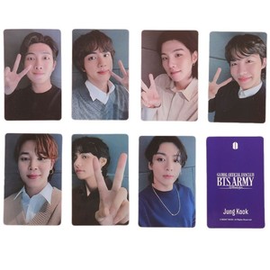 FESTA KPOP Fanclub Photocards Juego de regalo 7PCs Selfie Lomo Cards con JungKook V <span class=keywords><strong>Suga</strong></span> <span class=keywords><strong>Jimin</strong></span> Jin para exhibición de colección - Product Image 5