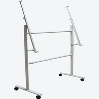 Pizarra de escritura de estilo stand para oficina, enseñanza para niños, notas, garabatos y escritura borrable.