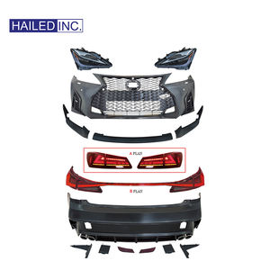 Kit de conversion de pare-chocs arrière HAILED avec ensemble de feux arrière à LED pour <span class=keywords><strong>Lexus</strong></span> IS 2006-2012, mise à niveau 2021, diffuseur arrière, kits de carrosserie, pièces - Product Image 3
