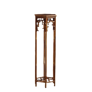 Support à fleurs en bambou Phoenix Eye, support à orchidées haut fait main, support à fleurs style Ming, table à encens rétro, support à bonsaï - Product Image 5