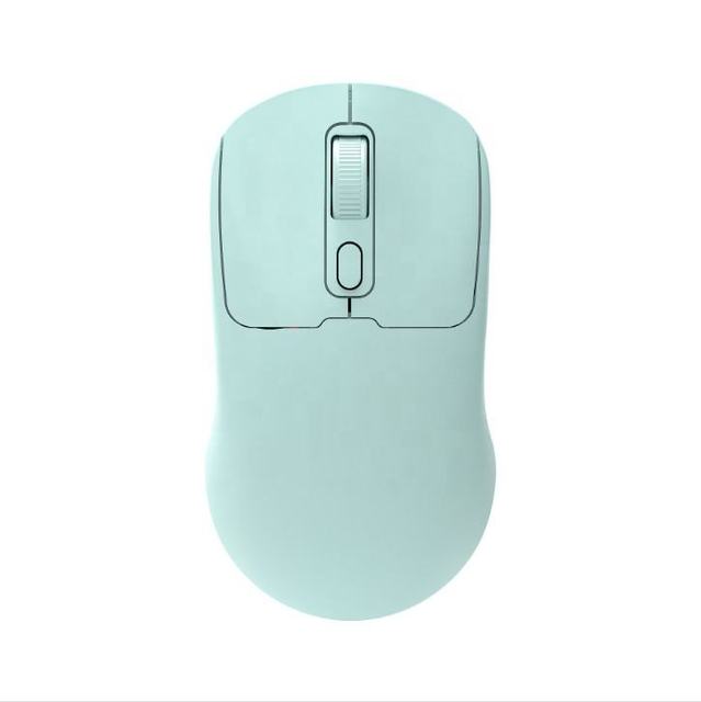 Dual-Mode Bluetooth Mouse Right-handed Office Computer Mouse Portable Mini Optical Mouse Ergonomic Wireless Student Mouse