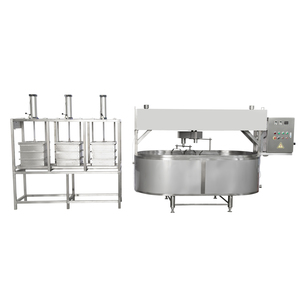 Ligne de production de fromage 500l 1000l 2000l Machine de fabrication de fromage Bac à fromage ovale - Product Image 3