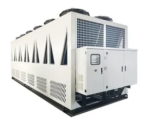 100-300ton chiller price industrial glycol Air Cooled Screw Water Chiller