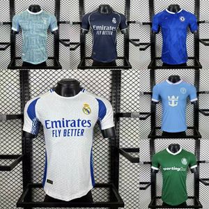 <span class=keywords><strong>Maillot</strong></span> Personnalisé en Gros Brodé 2526 Joueur Jacquard Real Madrid Manchester City Inter Miami Monterrey Flamengo Spécial en Poly Maille pour Adulte - Product Image 2