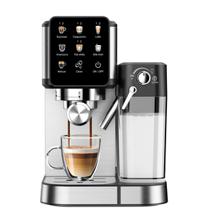 Cafetera Espresso Totalmente Automática Anbolife de 20 Bares con Operación Táctil <span class=keywords><strong>Digital</strong></span> y Bandeja de Goteo Extraíble <span class=keywords><strong>para</strong></span> Uso en el Hogar y la Oficina - Product Image 6