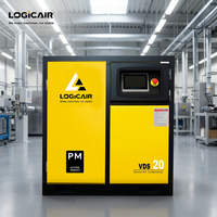 Compresseur d'air à vis LOGICAIR PM VSD 25 CV 30 CV 7 bars 8 bars pour machine à coudre CE
