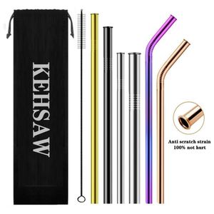 KEHSAW 85 * <span class=keywords><strong>Paille</strong></span> <span class=keywords><strong>en</strong></span> acier inoxydable réutilisable et langue pliable anti-rayures Caractéristique Mugs/tasses <span class=keywords><strong>en</strong></span> acier inoxydable * 76 Gobelet avec <span class=keywords><strong>paille</strong></span> pour BOGOF - Product Image 2