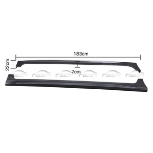 Piezas de Tuning para Automóviles, Alerones Laterales de Fibra de Carbono Estilo M para Honda FIT JAZZ GK5 GP5 2014-2016 - Product Image 3