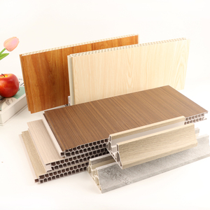 Panel de Partición de PVC Duradero SONSILL, Diseño de Madera, Fácil Instalación, Impermeable, para Decoración de Interiores - Product Image 1