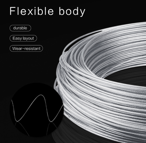 Fio de Prata Litz RASANTEK 5N 99,99% Puro 22AWG Fio de Prata Esmaltado Plano para Cabos de Áudio Premium e Artesanato de Joias - Product Image 4